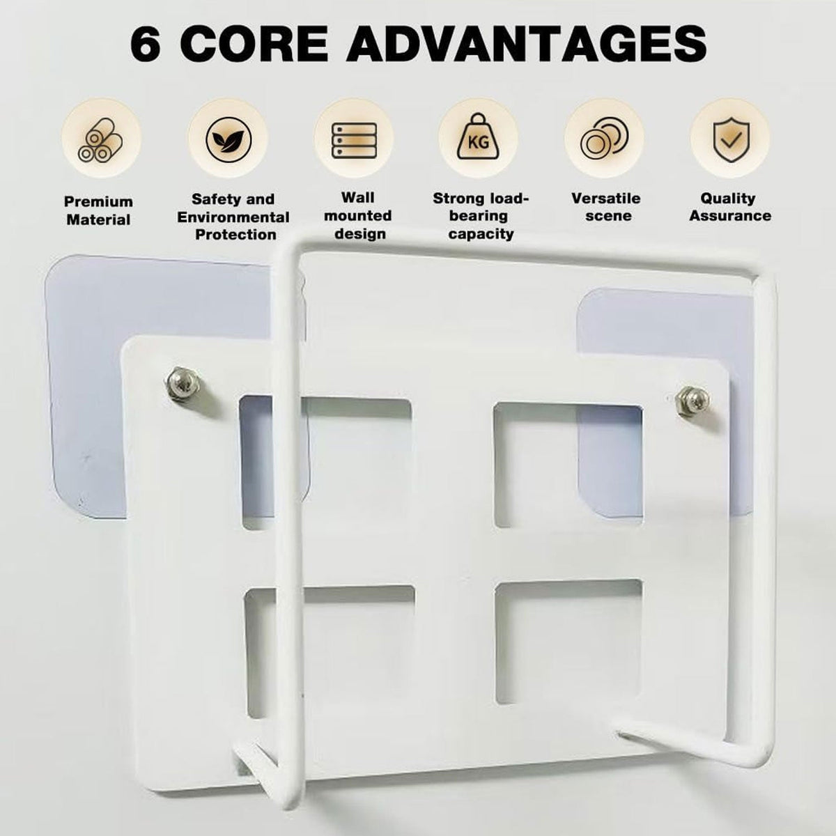 Wall mount wifi router bracket holder