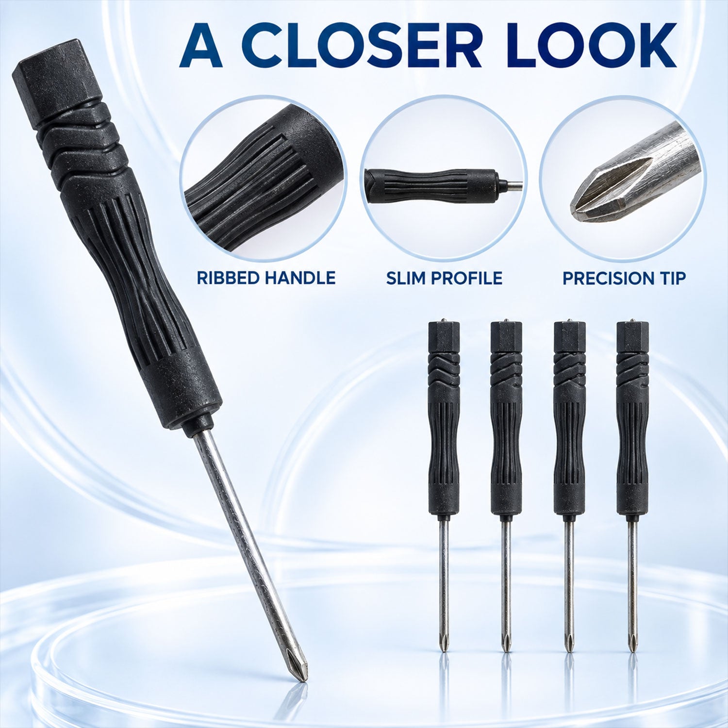 Glasses repair screwdriver set