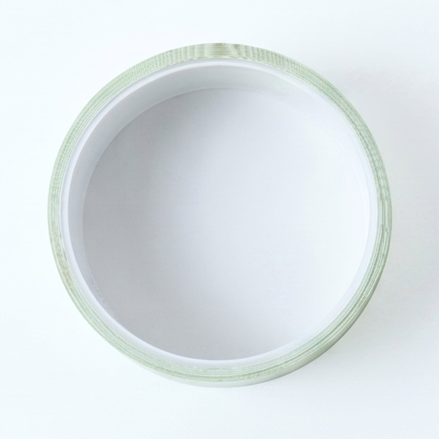 Top view of adhesive tape roll
