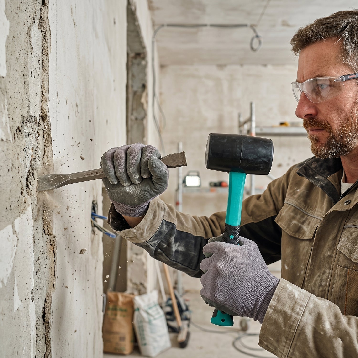 Sledge hammer heavy work use