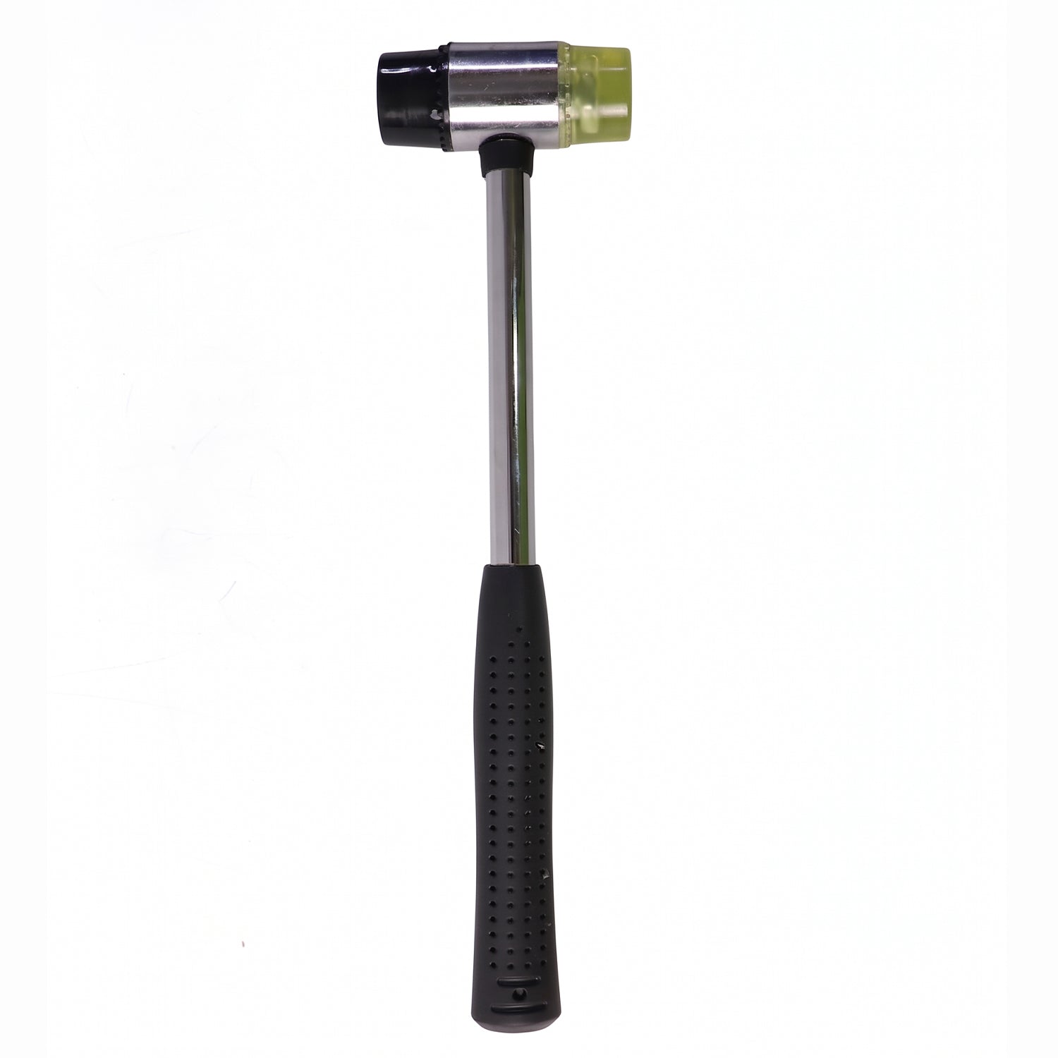 Rubber mallet steel handle