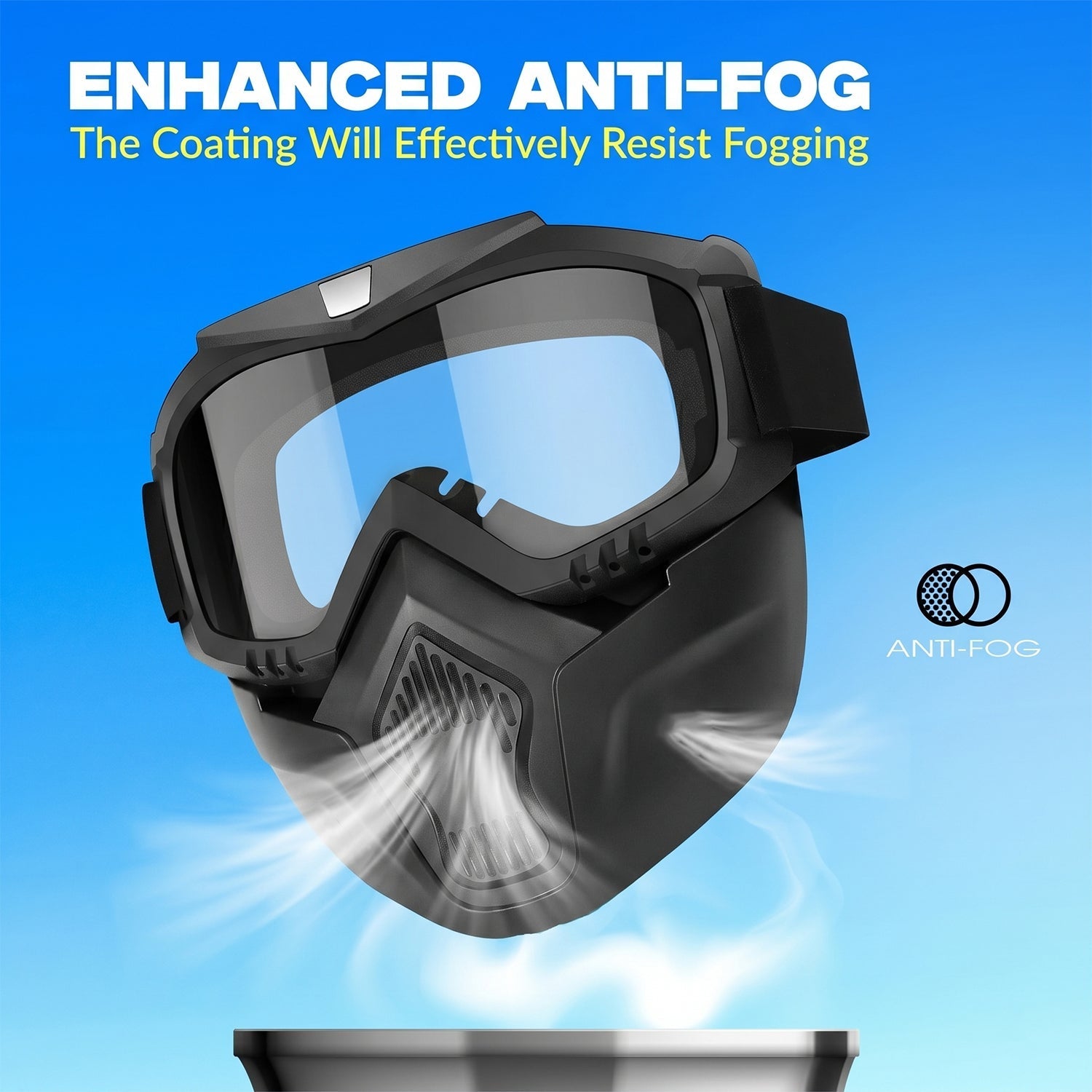 Riding Goggles with Protective Design