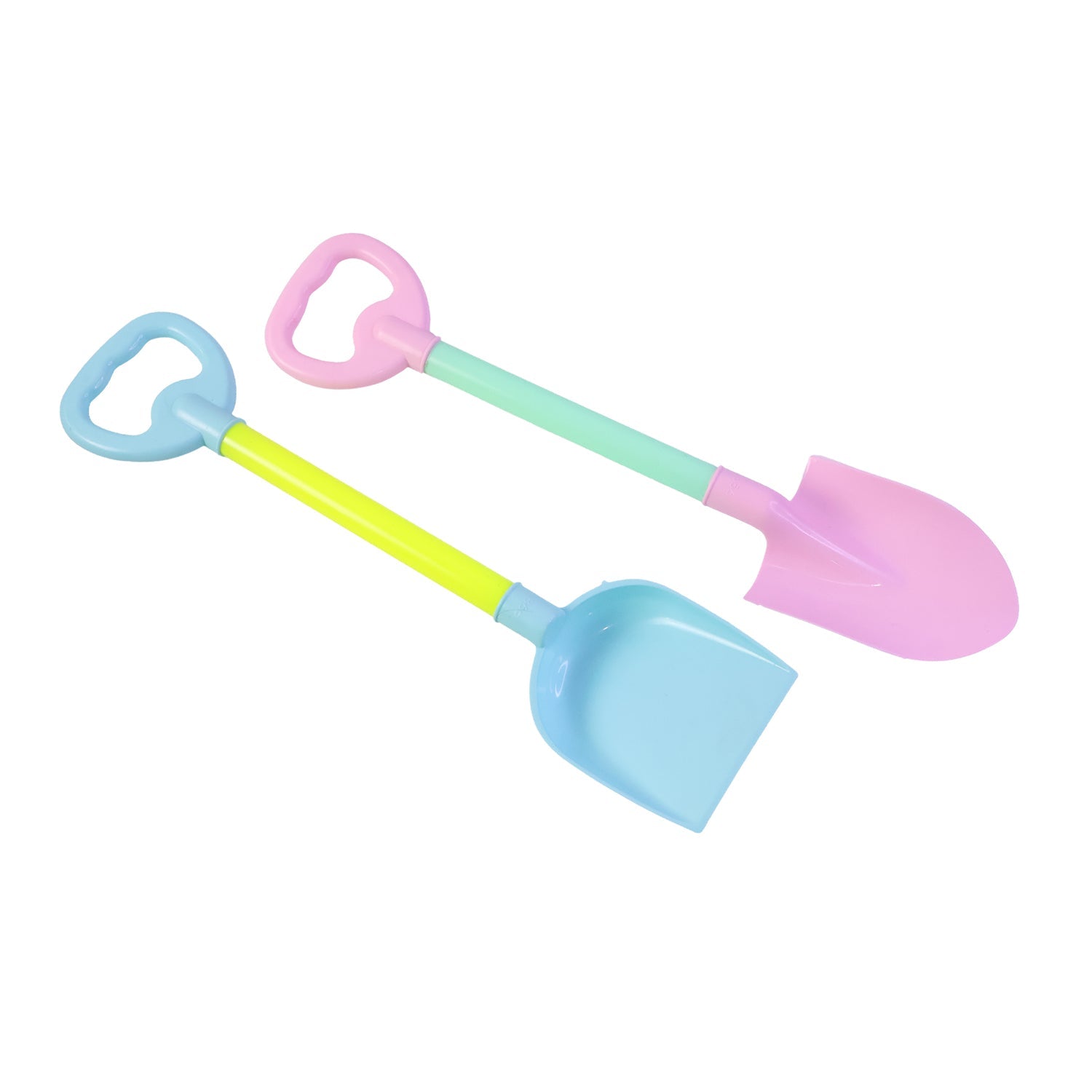 Sand shovel toy white bg