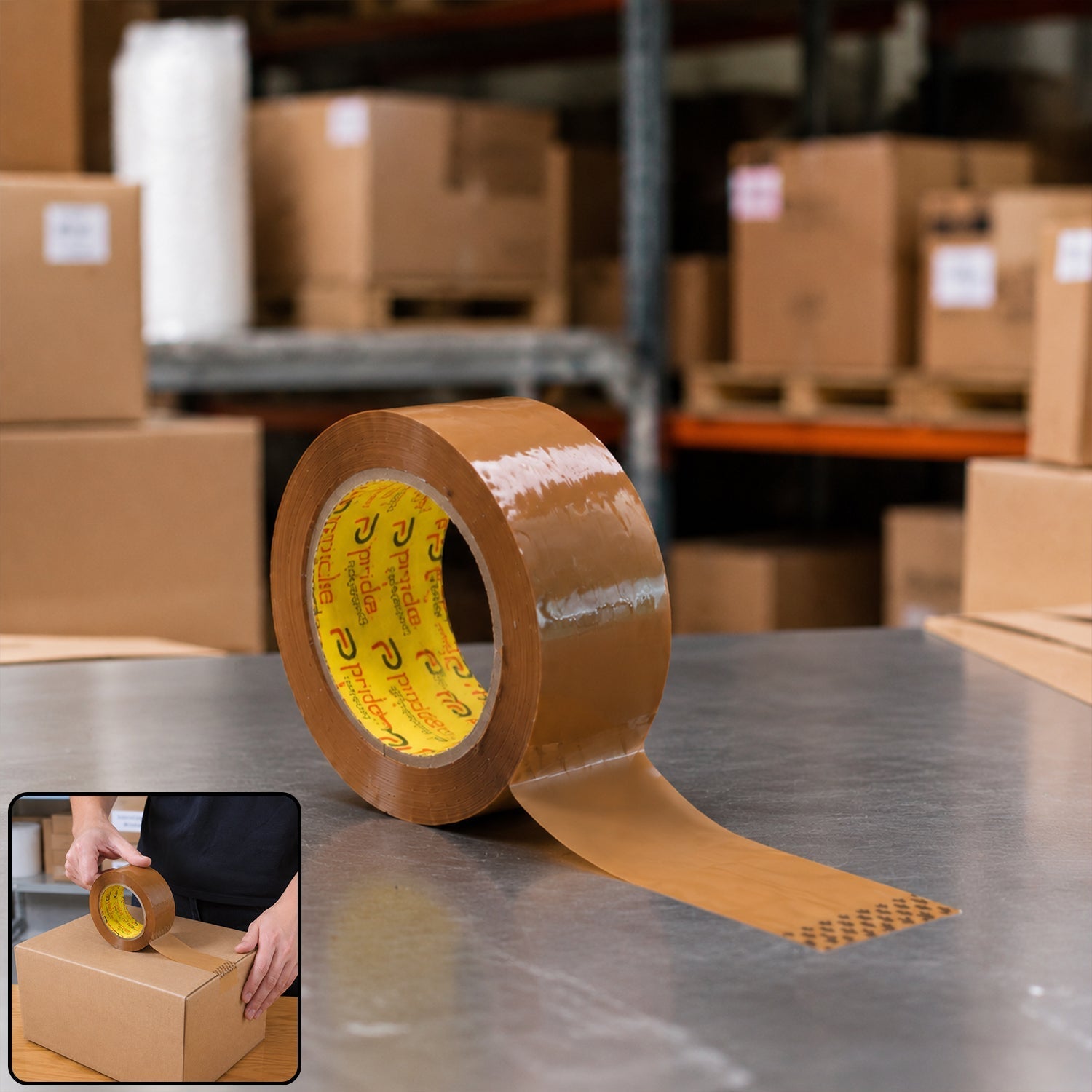Packing tape shipping use