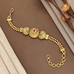 Golden Brass Bracelet â€“ Shine with Style