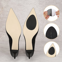 Non-slip rubber shoe sole protector pads for ladies' high heels