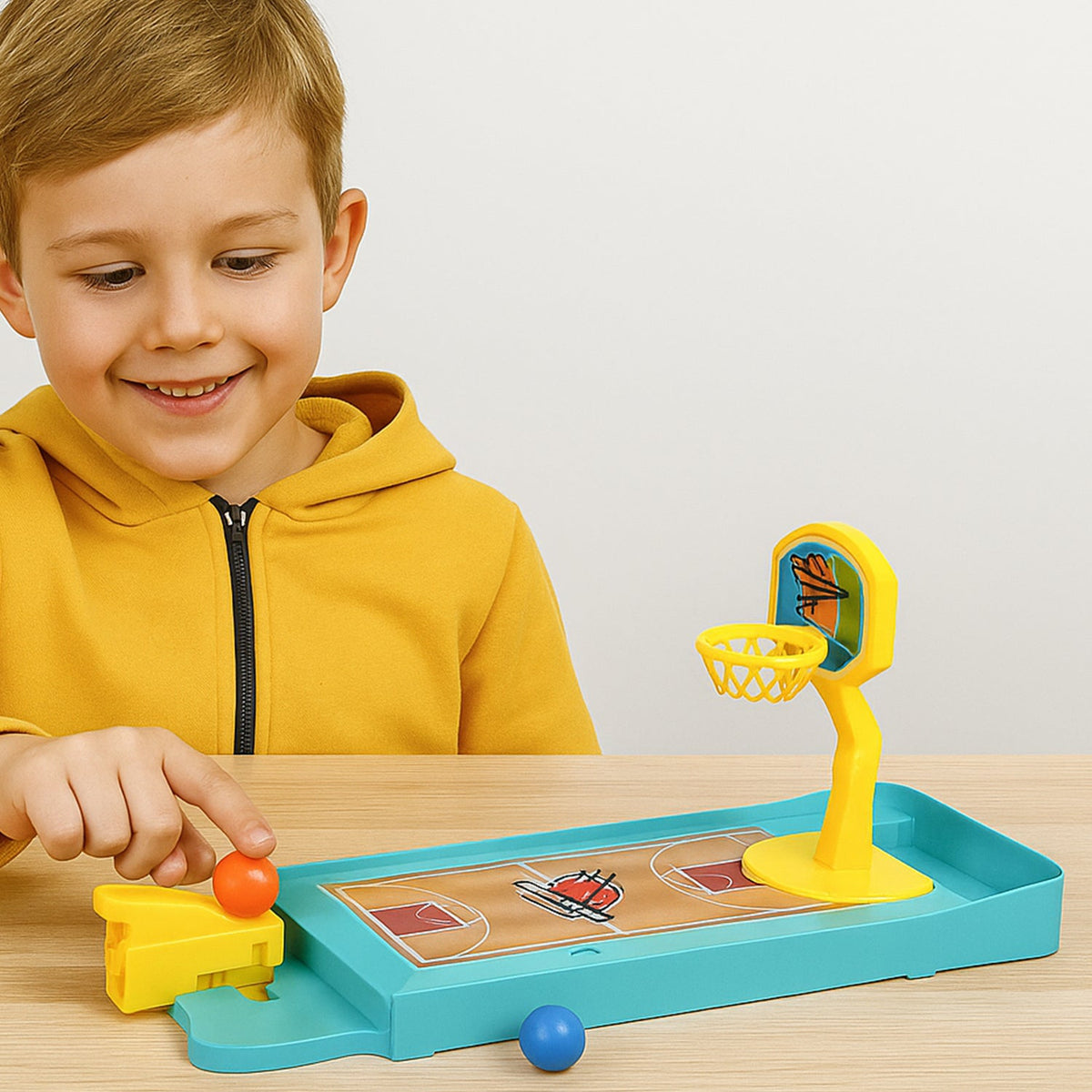Mini Table top Finger Basketball & Bowling Game â€“ Indoor Family Fun for Kids & Adults