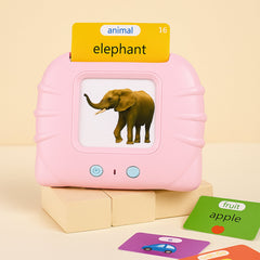Preschool flash cards learning machine with colorful cards