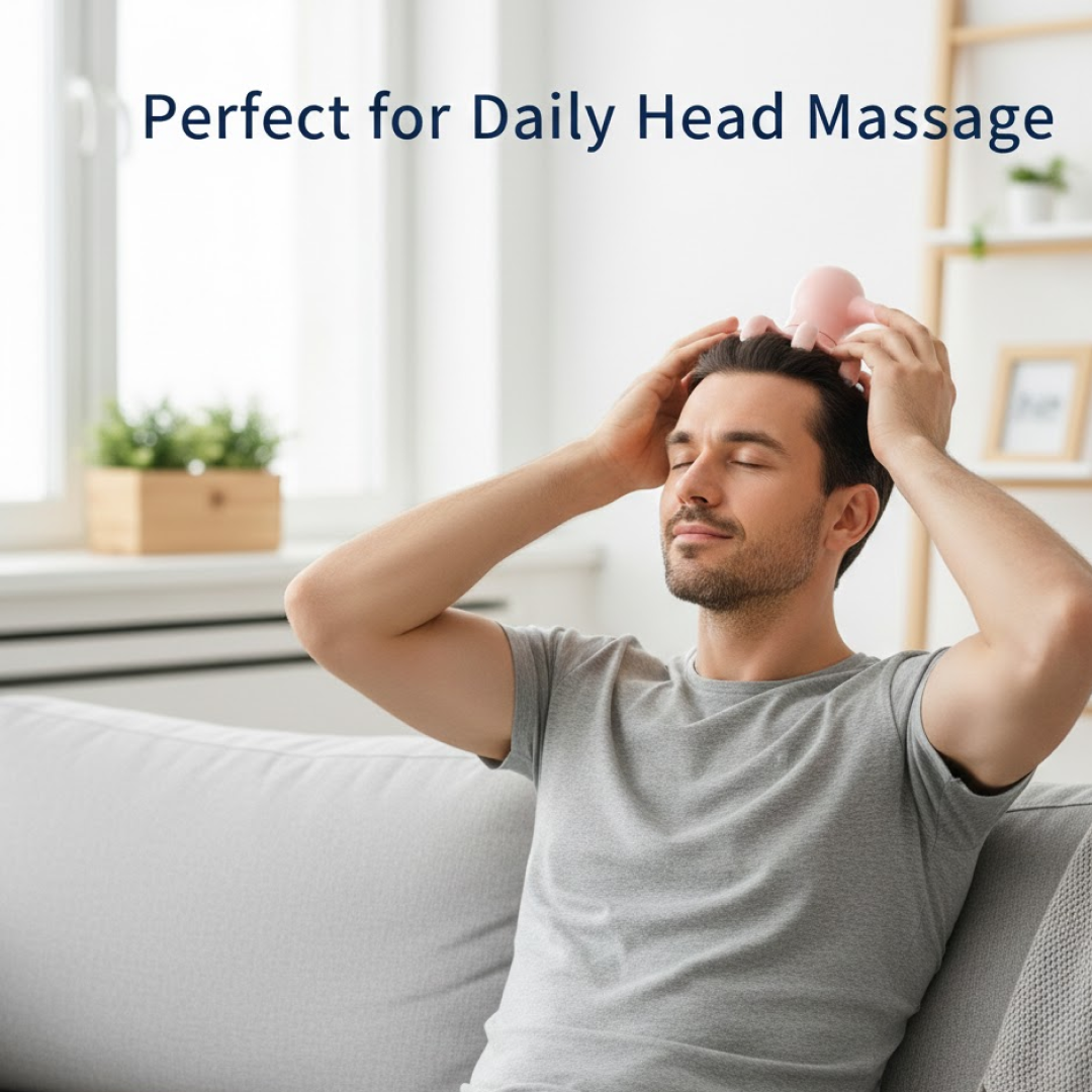 Stress relief massager detail
