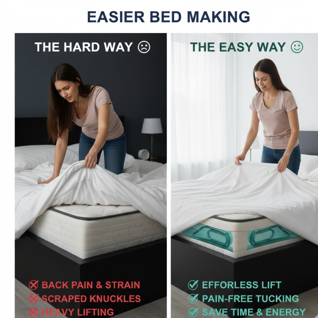 Side angle of Mattress Lifter Tool