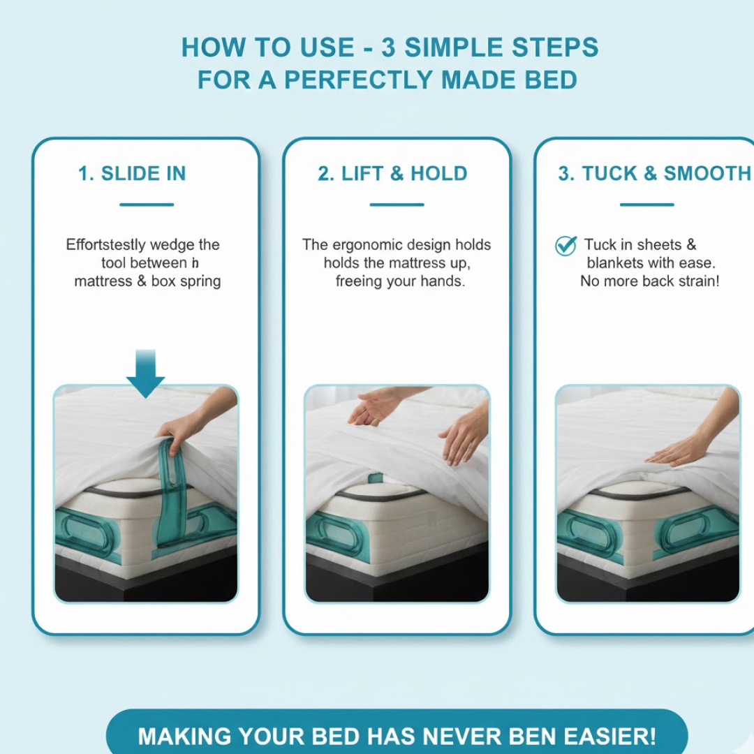 Mattress Lifter Tool lifting mattress corner