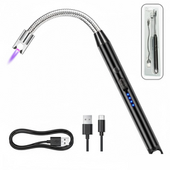 Long Flexible USB Rechargeable Electric Arc Lighter - main image