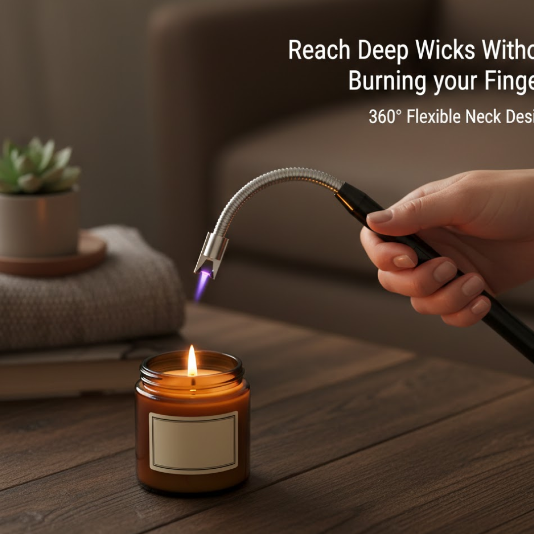 Long Flexible USB Rechargeable Lighter packaging