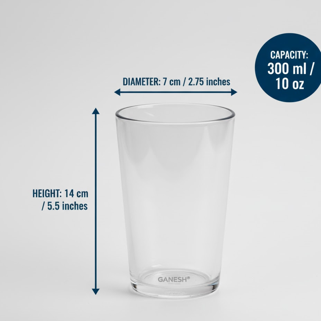 Ganesh Classic Glass set features list