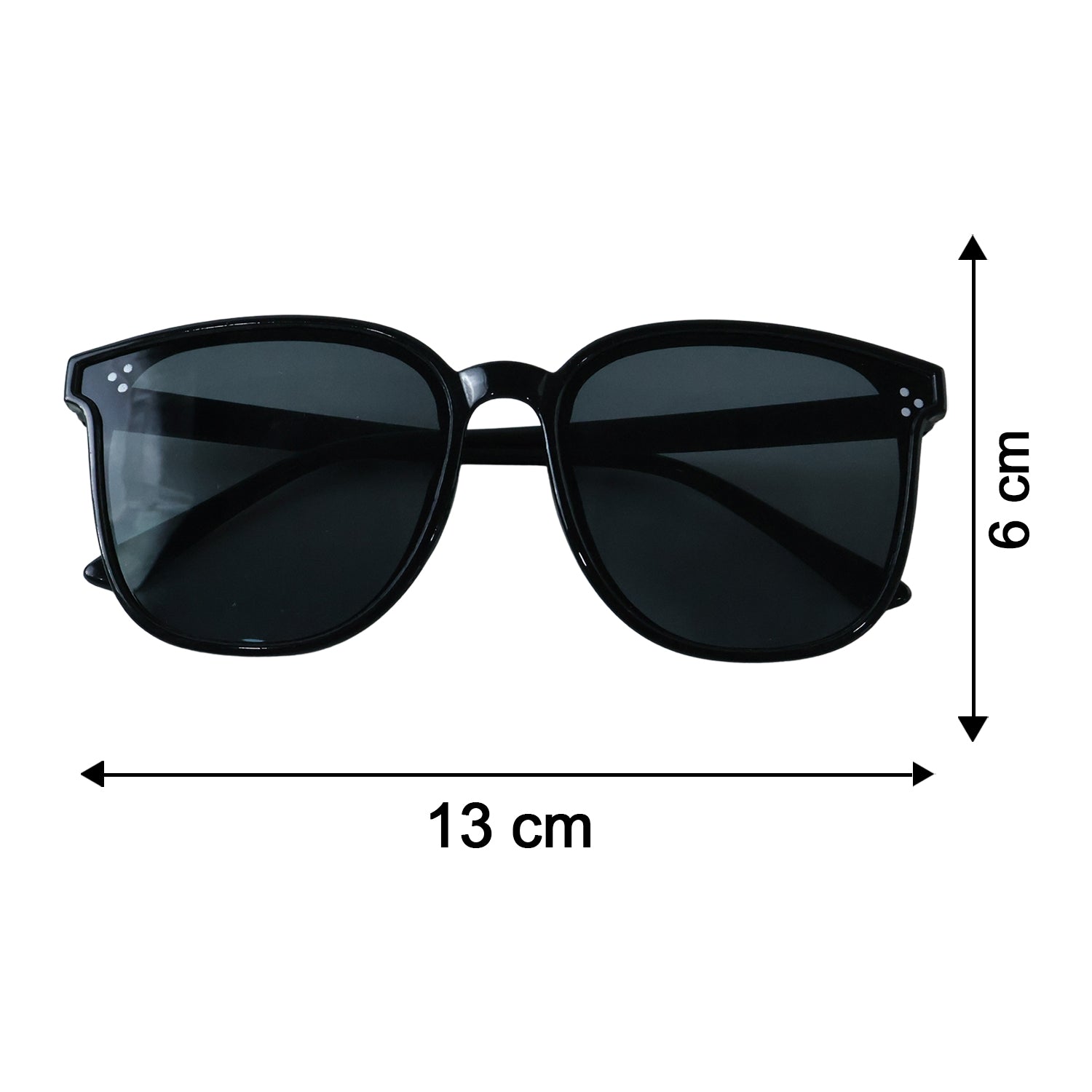 19318 black sunglasses size