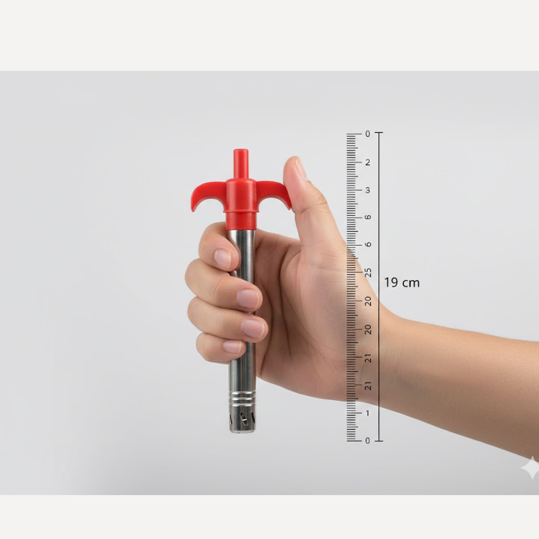 ChefArmor gas lighter with keychain attachment.