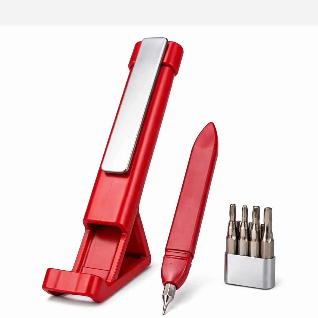 Compact multifunctional pen for phone and repair tasks
