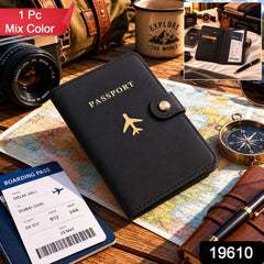 Passport holder wallet pack neatly organized