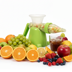Manual plastic fruit and vegetable juicer product image