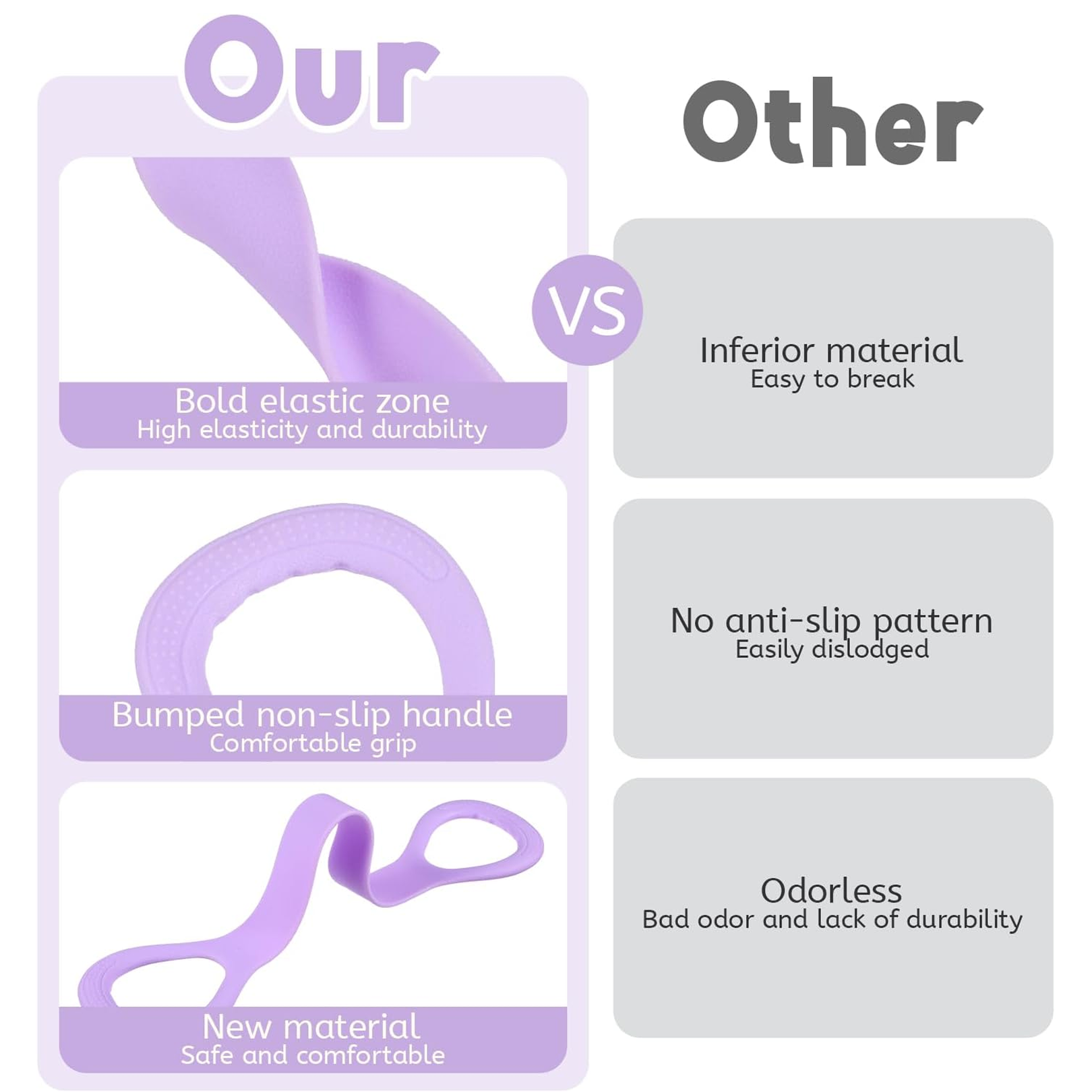 elastic workout stretch band