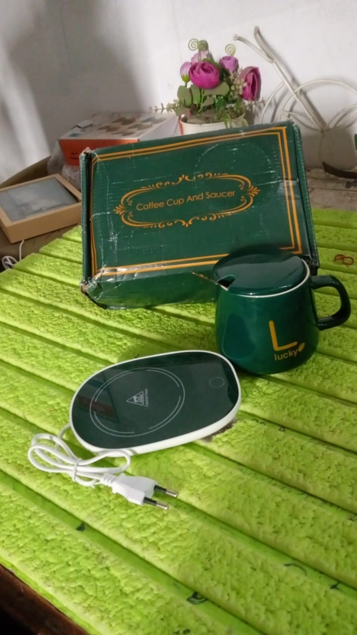 USB Coffee Mug Heater â€“ Electric Cup Warmer (1 Set)
