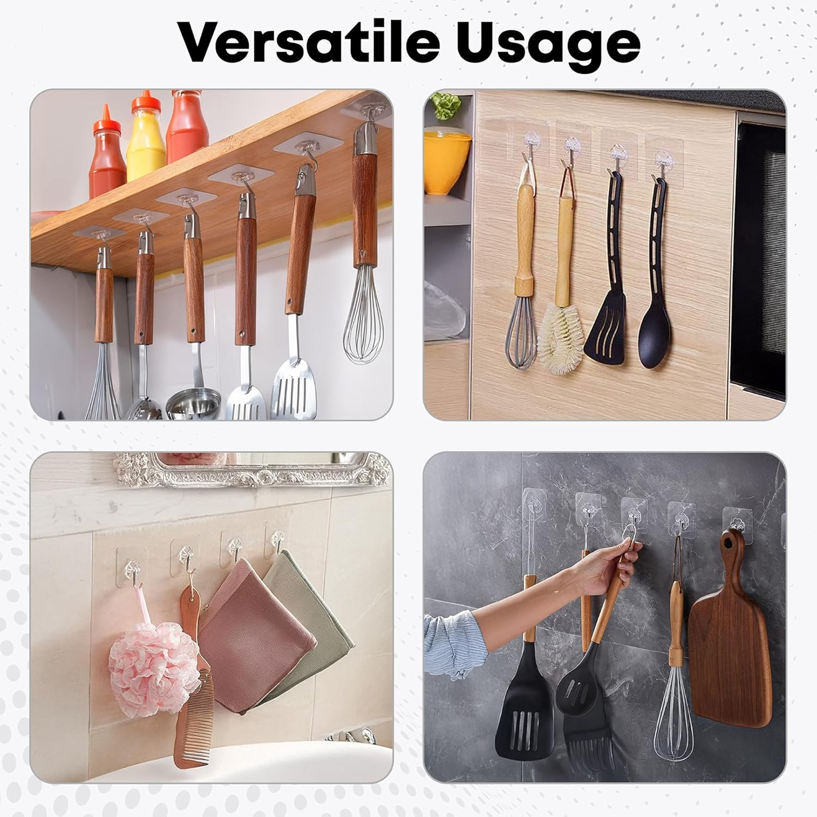 Waterproof and rustproof features of adhesive wall hook