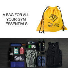 Yellow gym and travel multipurpose Dori bag