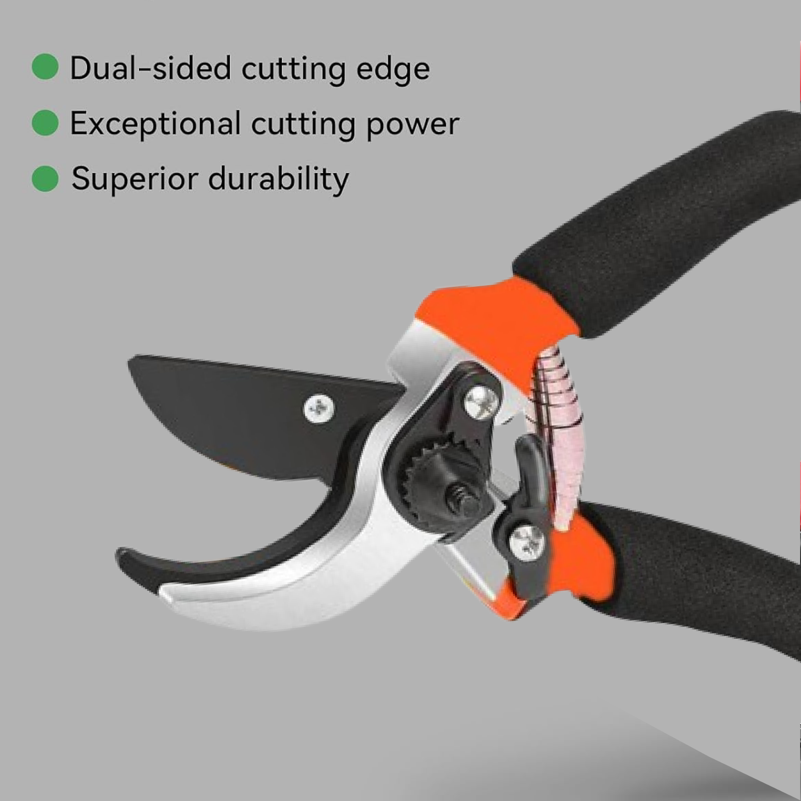 Ergonomic handle design for comfortable garden pruning