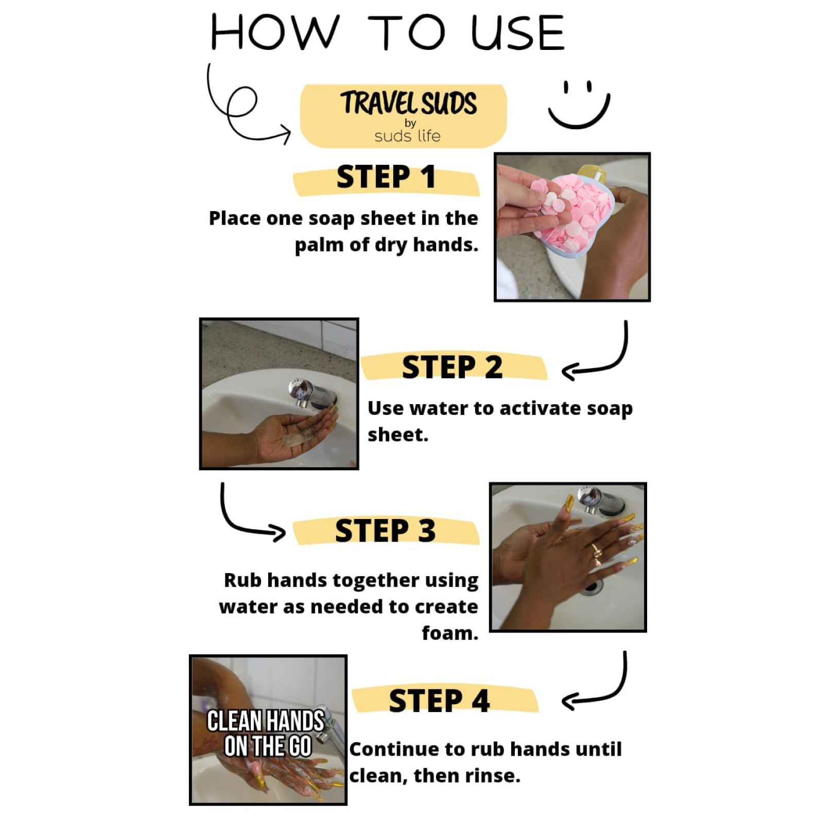Soap flakes dissolving in water