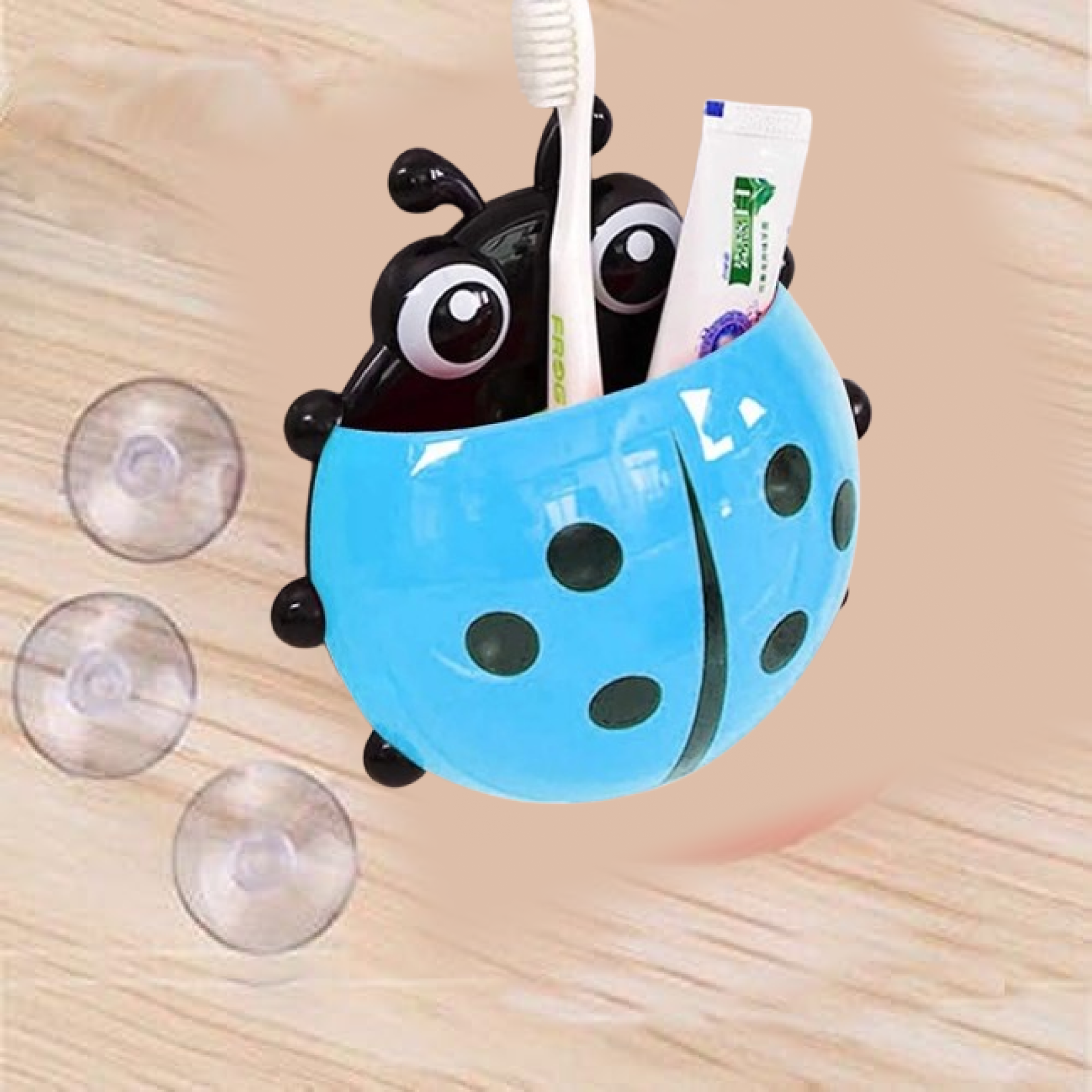 Ladybug toothbrush holder schematic and dimensions