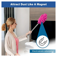 Microfiber duster head detail