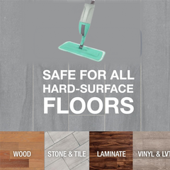DeoDap 360 Degree Healthy Spray Mop Cleaning - key feature close-up