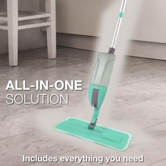 DeoDap 360 Degree Healthy Spray Mop Cleaning - scale and size reference