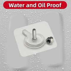 No-Drill Adhesive Wall Screw Hook