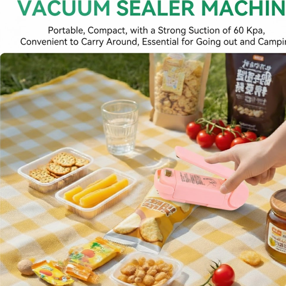 Alternative angle of Mini Plastic Bag Sealer