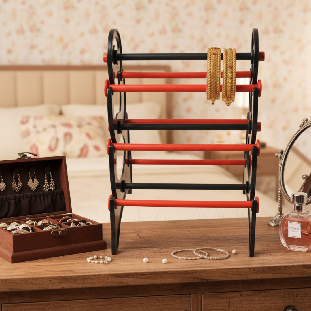 3-step bangle display stand for home dressing table and shop deodap.in India