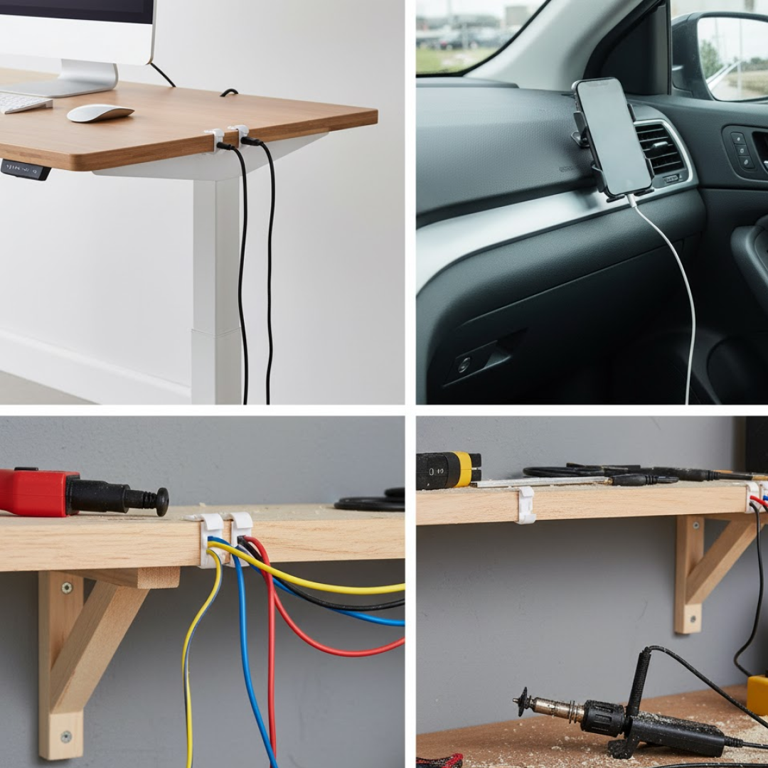 Eco-friendly PA66 material for cable clips