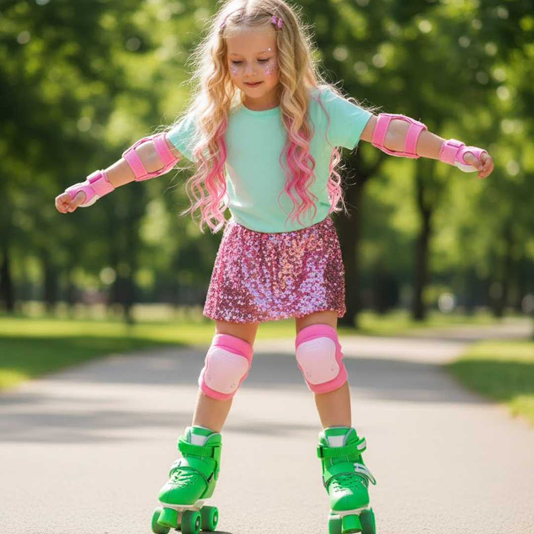 Kids Roller Skates â€“ Adjustable & Comfortable Skating Shoes (Pair of 1)