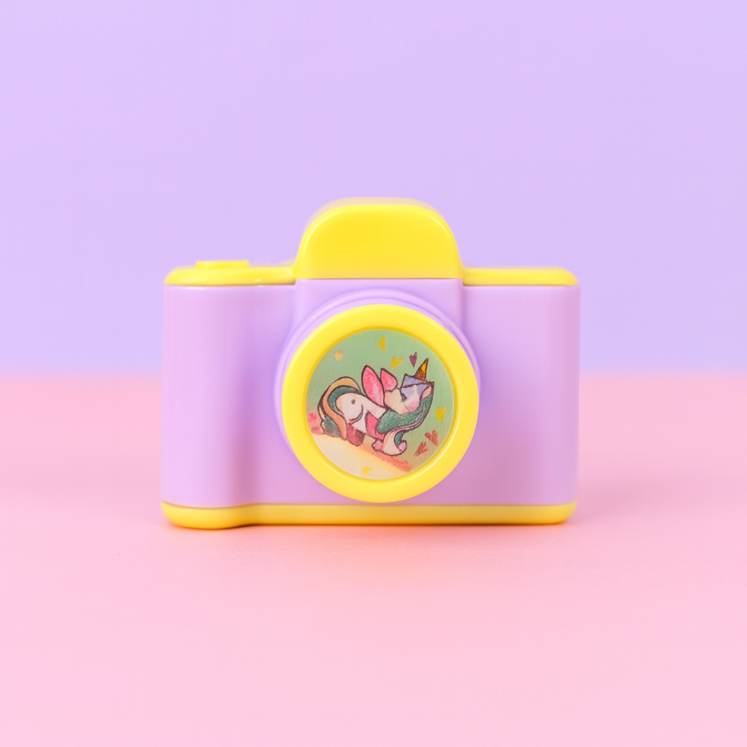Camera Shape Pencil Sharpener â€“ Stylish Lightweight Sharpener for Kids & Office