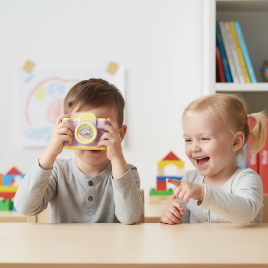 Camera Shape Pencil Sharpener â€“ Stylish Lightweight Sharpener for Kids & Office