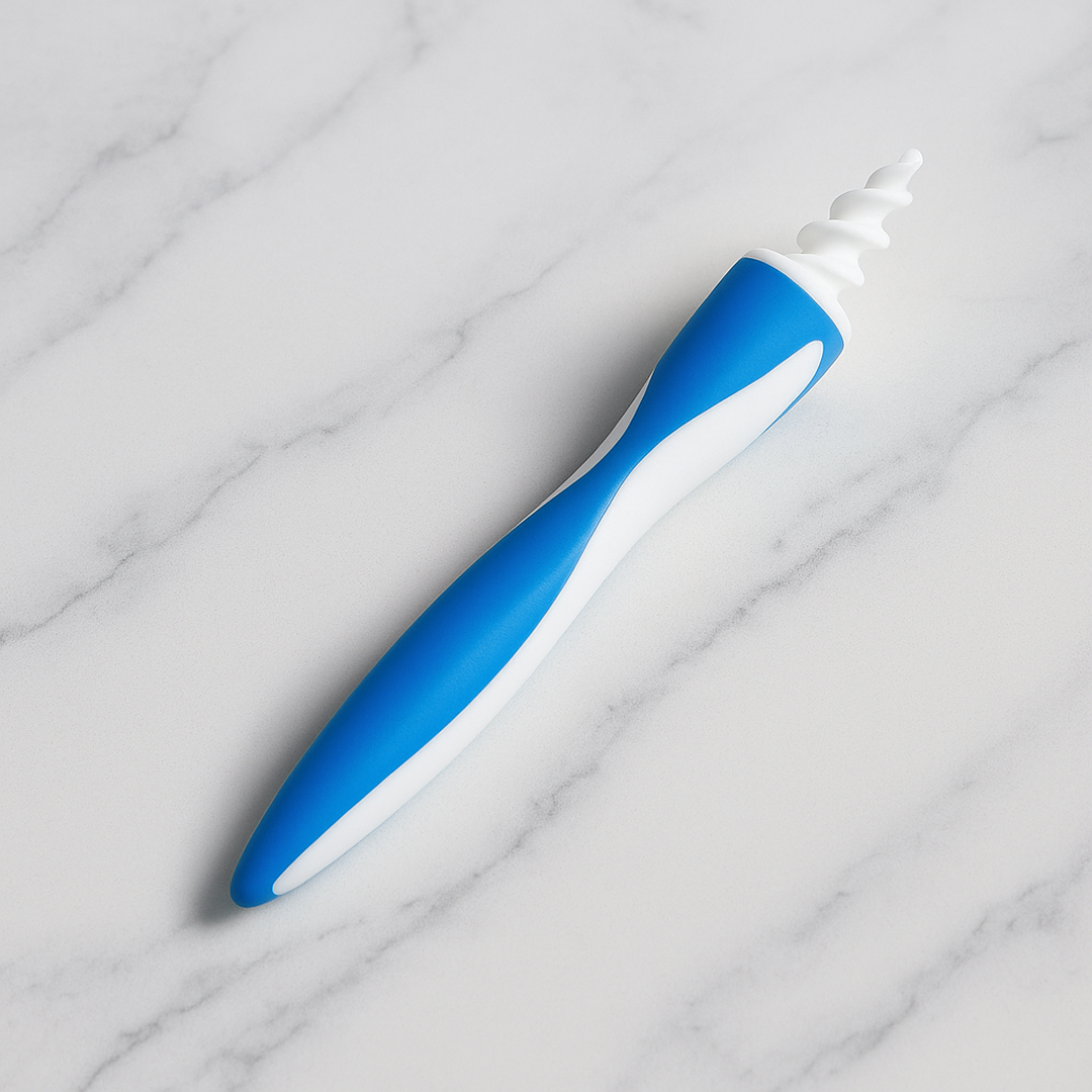 Packaging and usage instructions for earwax remover.