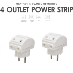 Tetherix multi-plug socket top view