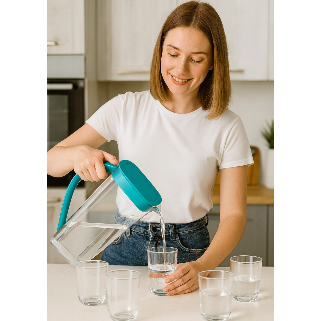 Supermom Marina Jug 6 Glass Set Mixed View