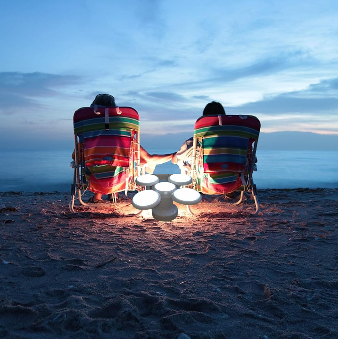 Solar Multi-Functional Emergency LED Camping Light