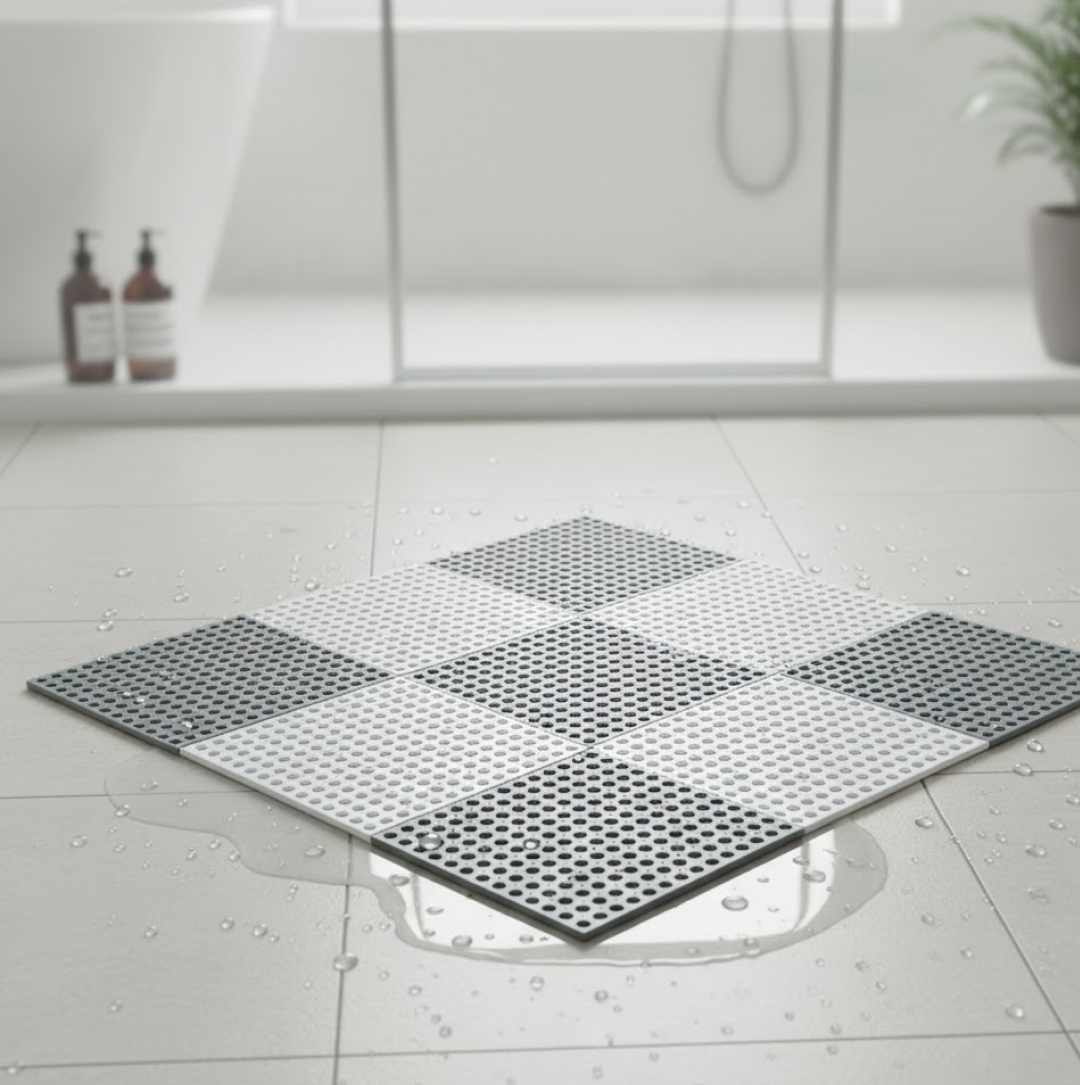 Measurement and technical sheet of bath anti-slip mat