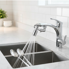 Flexible faucet head pack