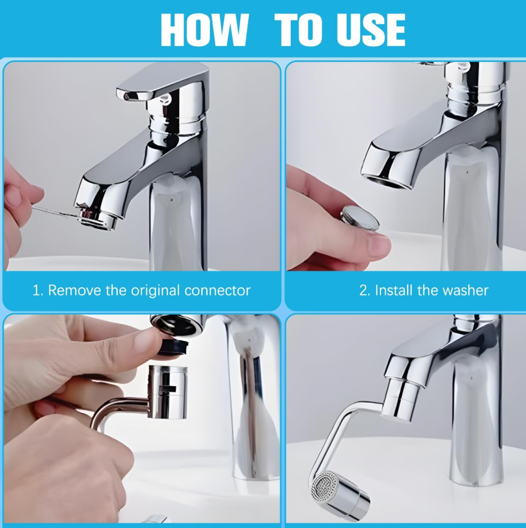 Faucet head water spray mode