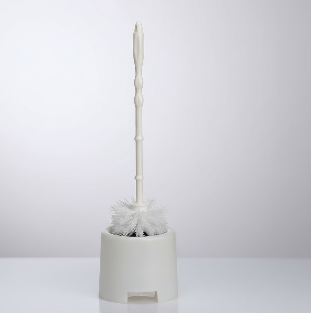 Step by step usage guide for toilet brush