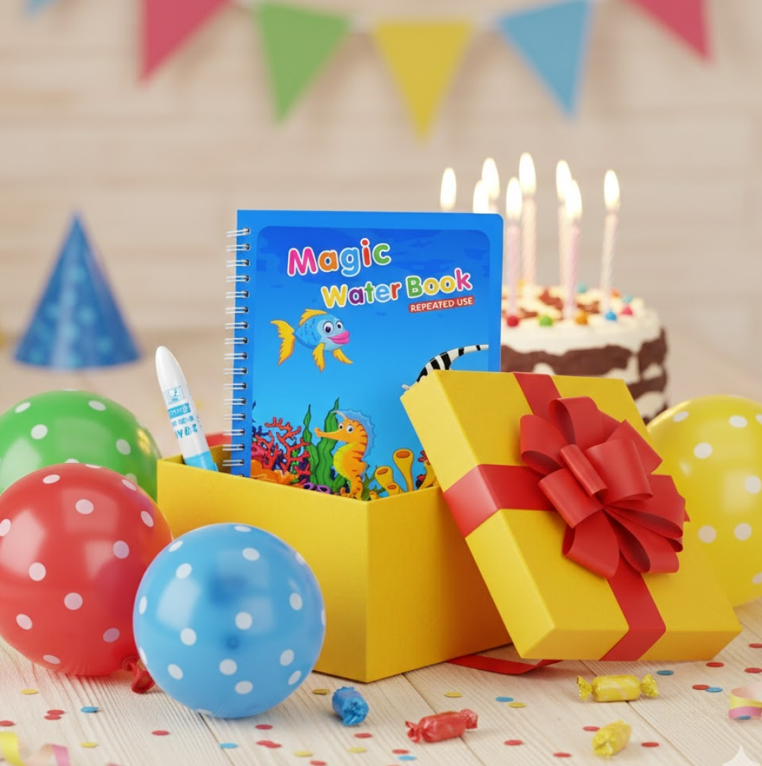DeoDap Magic Water Quick Dry Coloring Book - lifestyle