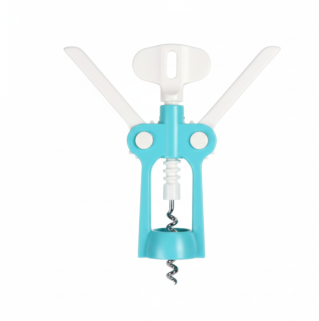 Built-in bottle opener feature for beer and soda bottles.